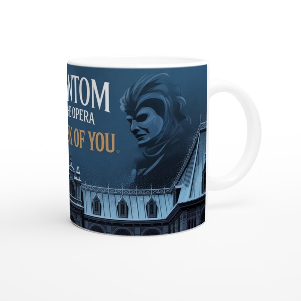Phantom of the Opera Mug | All I Ask of You Gift | Musical Theatre Mug | Romantic Anniversary Present — view 12