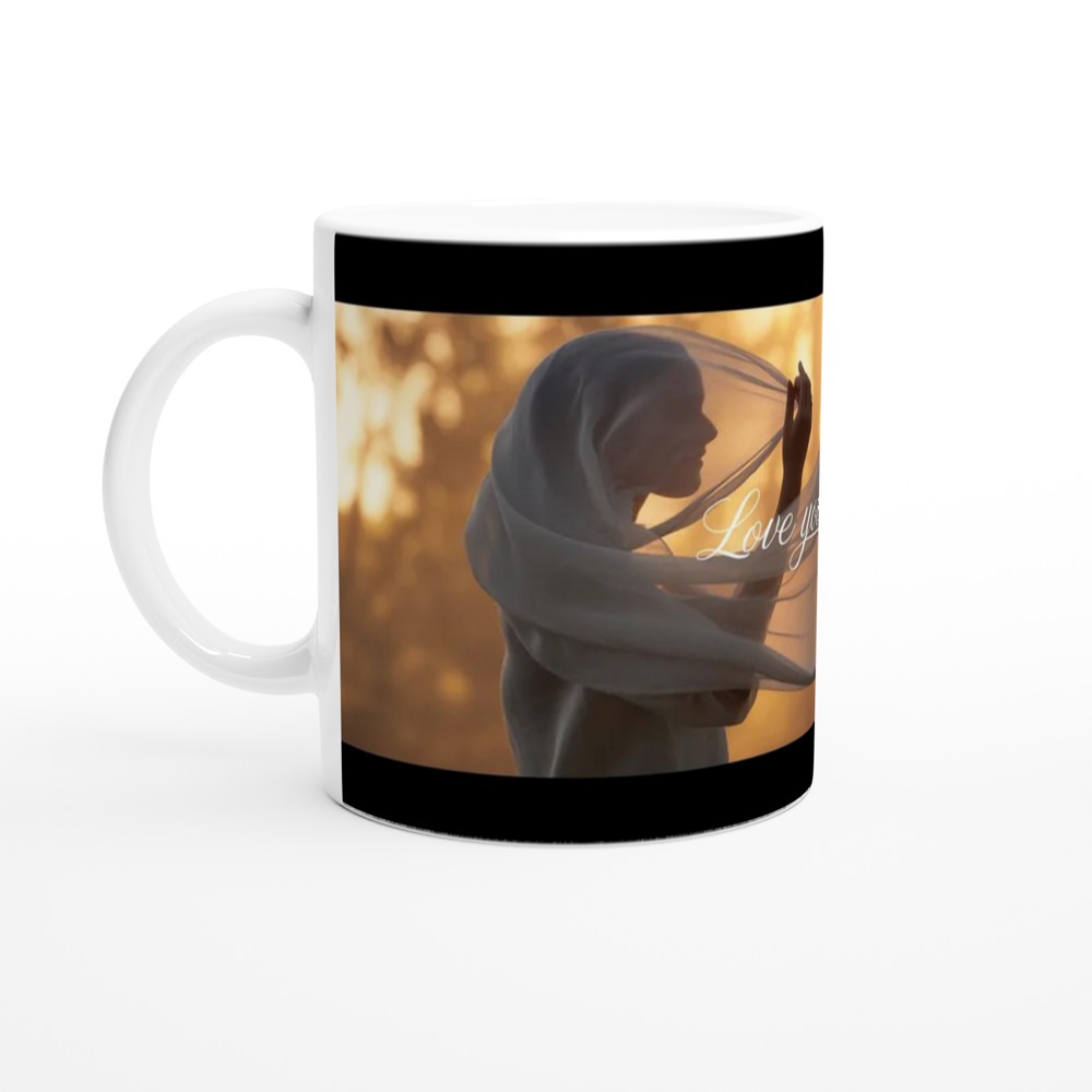 Love You Always Mug | Romantic Valentine's Day Gift | Anniversary Present for Her and Him | Elegant Heart Mug — view 10