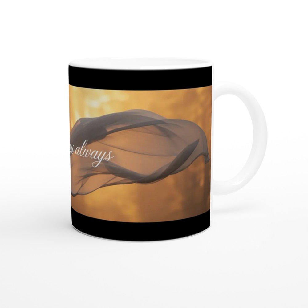 Love You Always Mug | Romantic Valentine's Day Gift | Anniversary Present for Her and Him | Elegant Heart Mug — view 12