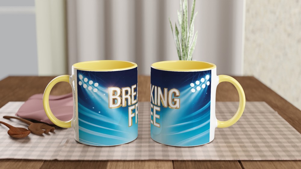 Breaking Free Stadium Lights Mug — view 8