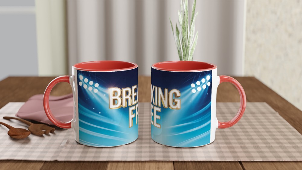Breaking Free Stadium Lights Mug — view 7