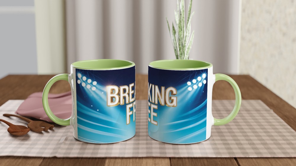 Breaking Free Stadium Lights Mug — view 5