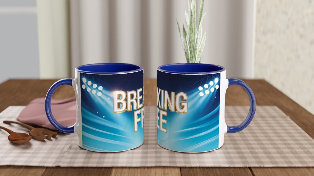 Breaking Free Stadium Lights Mug — view 4