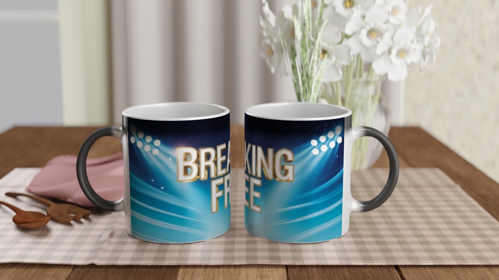 Breaking Free Stadium Lights Mug — view 3