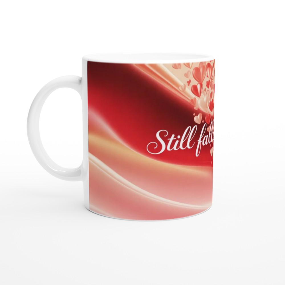 Valentines Mug | Still Falling For You Romantic Gift | Anniversary Mug for Husband or Wife | Cute Couple Present — view 10