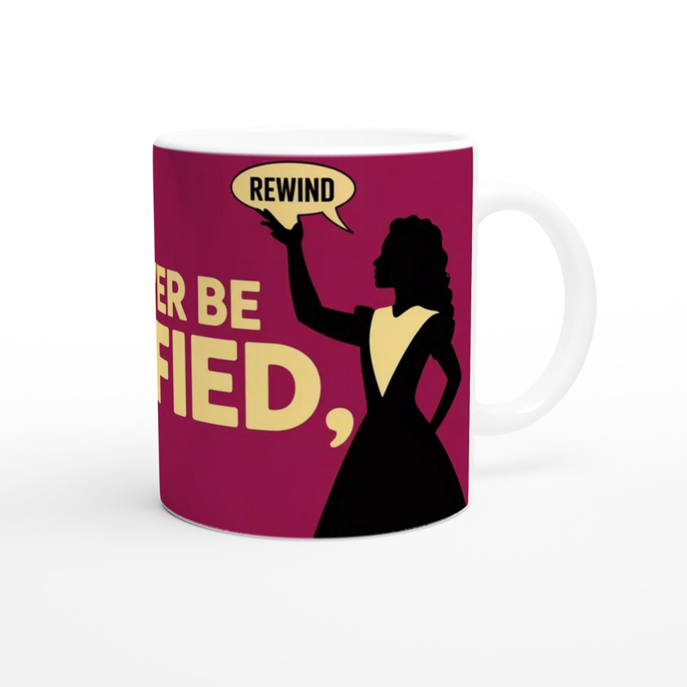 Hamilton Mug | 'I Will Never Be Satisfied' Quote | Musical Theatre Gift for Her | Angelica Schuyler Present — view 12