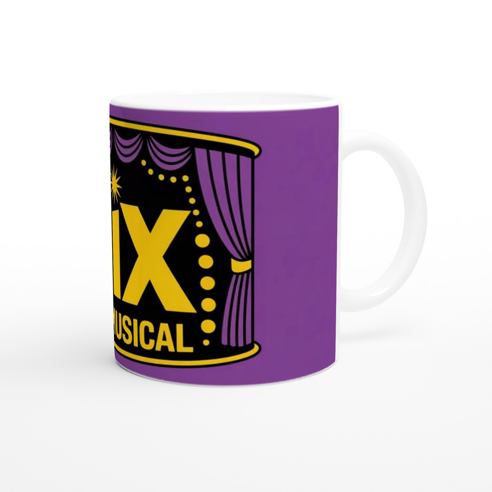 Six The Musical Mug | West End Theatre Gift | Musical Theatre Mug for Her | Best Friend Birthday Present — view 12