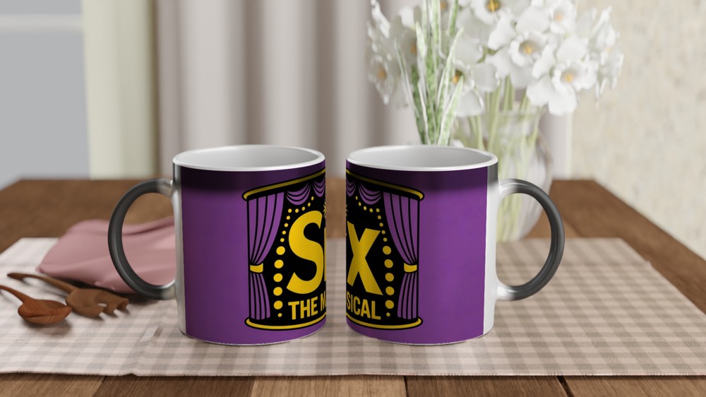 Six The Musical Mug | West End Theatre Gift | Musical Theatre Mug for Her | Best Friend Birthday Present — view 3