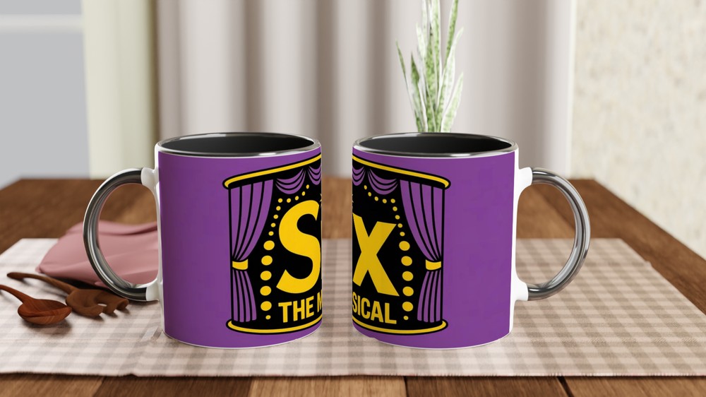 Six The Musical Mug | West End Theatre Gift | Musical Theatre Mug for Her | Best Friend Birthday Present — view 9