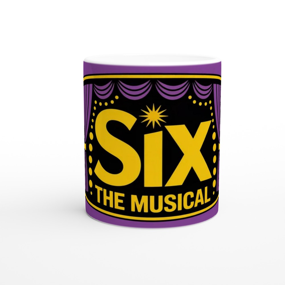 Six The Musical Mug | West End Theatre Gift | Musical Theatre Mug for Her | Best Friend Birthday Present — view 11
