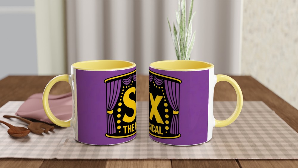 Six The Musical Mug | West End Theatre Gift | Musical Theatre Mug for Her | Best Friend Birthday Present — view 8