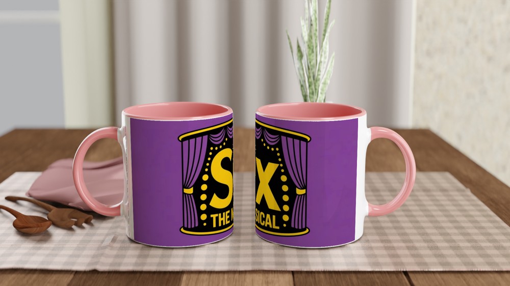 Six The Musical Mug | West End Theatre Gift | Musical Theatre Mug for Her | Best Friend Birthday Present — view 6