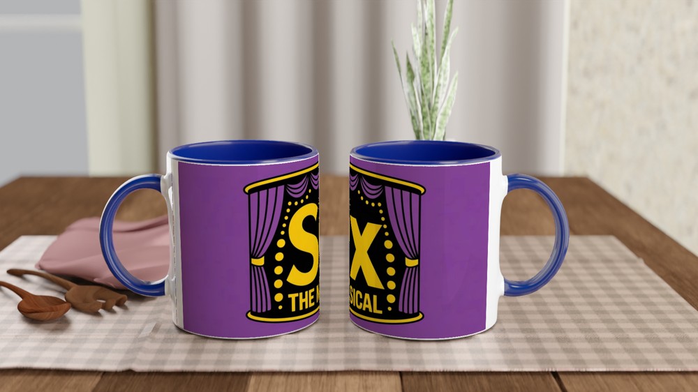 Six The Musical Mug | West End Theatre Gift | Musical Theatre Mug for Her | Best Friend Birthday Present — view 4