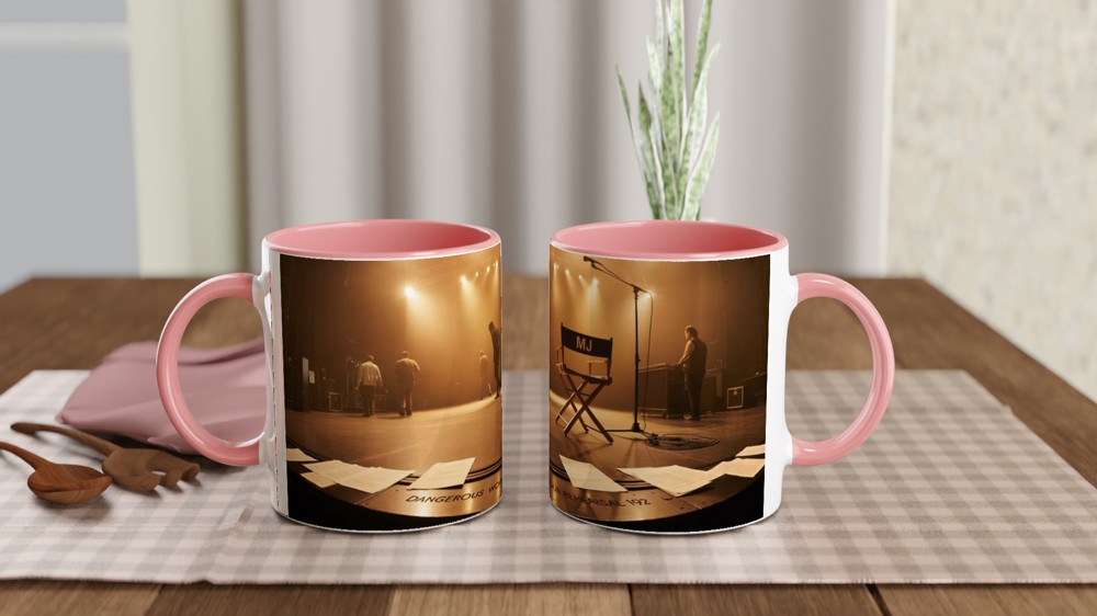 MJ Dangerous World Tour Rehearsal Stage Scene Mug — view 6