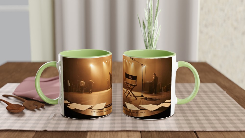 MJ Dangerous World Tour Rehearsal Stage Scene Mug — view 5