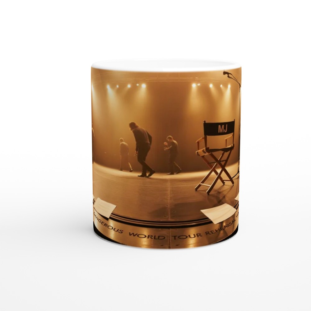 MJ Dangerous World Tour Rehearsal Stage Scene Mug — view 11