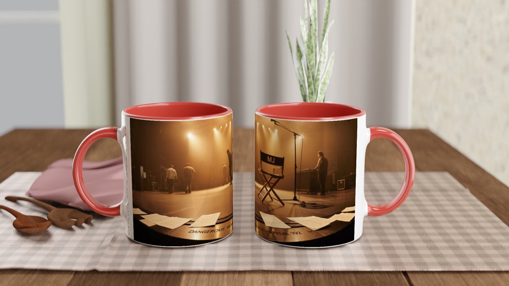 MJ Dangerous World Tour Rehearsal Stage Scene Mug — view 7