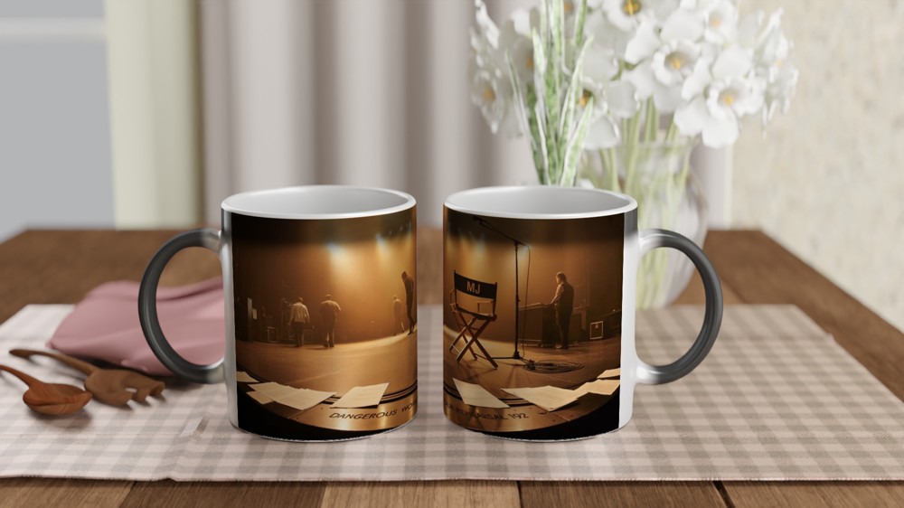 MJ Dangerous World Tour Rehearsal Stage Scene Mug — view 3