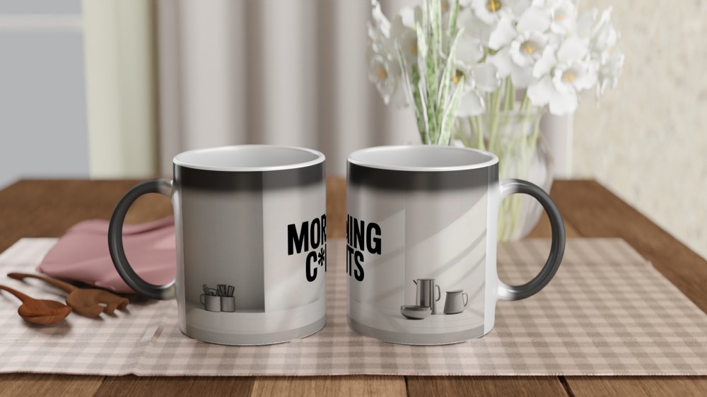 Rude Morning Mug | Morning C*nts Quote | Funny Best Friend Gift | Cheeky Coffee Cup — view 3