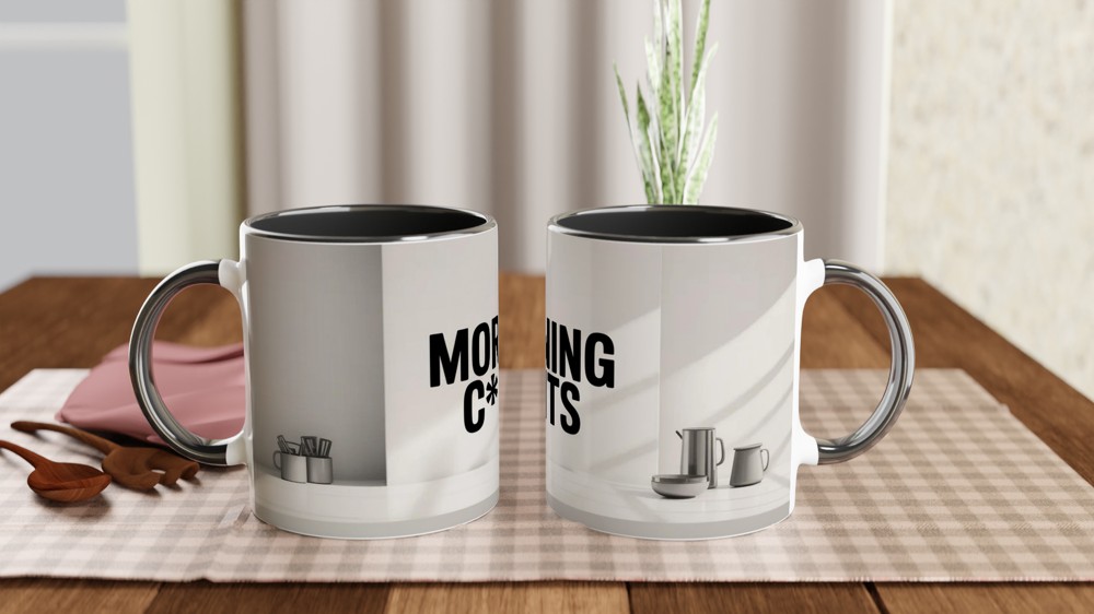 Rude Morning Mug | Morning C*nts Quote | Funny Best Friend Gift | Cheeky Coffee Cup — view 9
