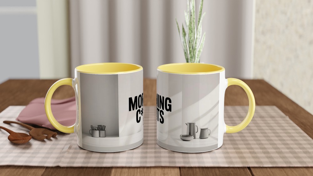 Rude Morning Mug | Morning C*nts Quote | Funny Best Friend Gift | Cheeky Coffee Cup — view 8
