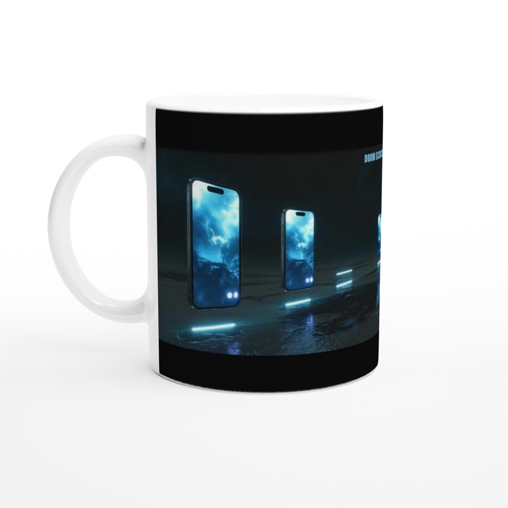 Doom Scrolling Champion Mug | Funny Phone Addict Gift | Novelty Office Coffee Cup | Birthday Present for Best Friend — view 10