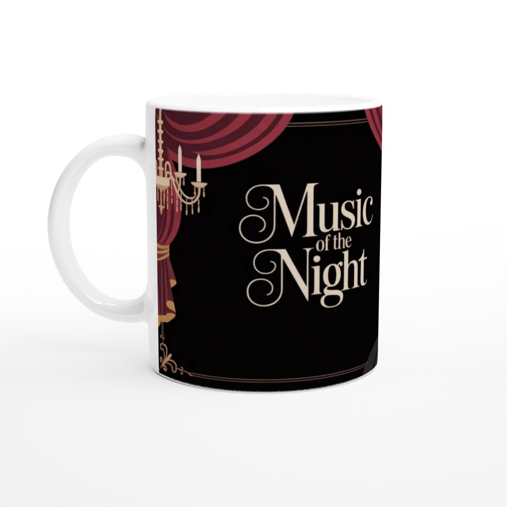 Music of the Night Phantom Opera Mask Mug — view 10