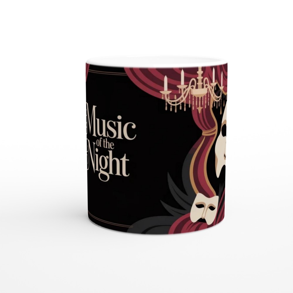 Music of the Night Phantom Opera Mask Mug — view 11
