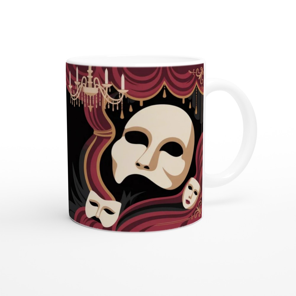 Music of the Night Phantom Opera Mask Mug — view 12