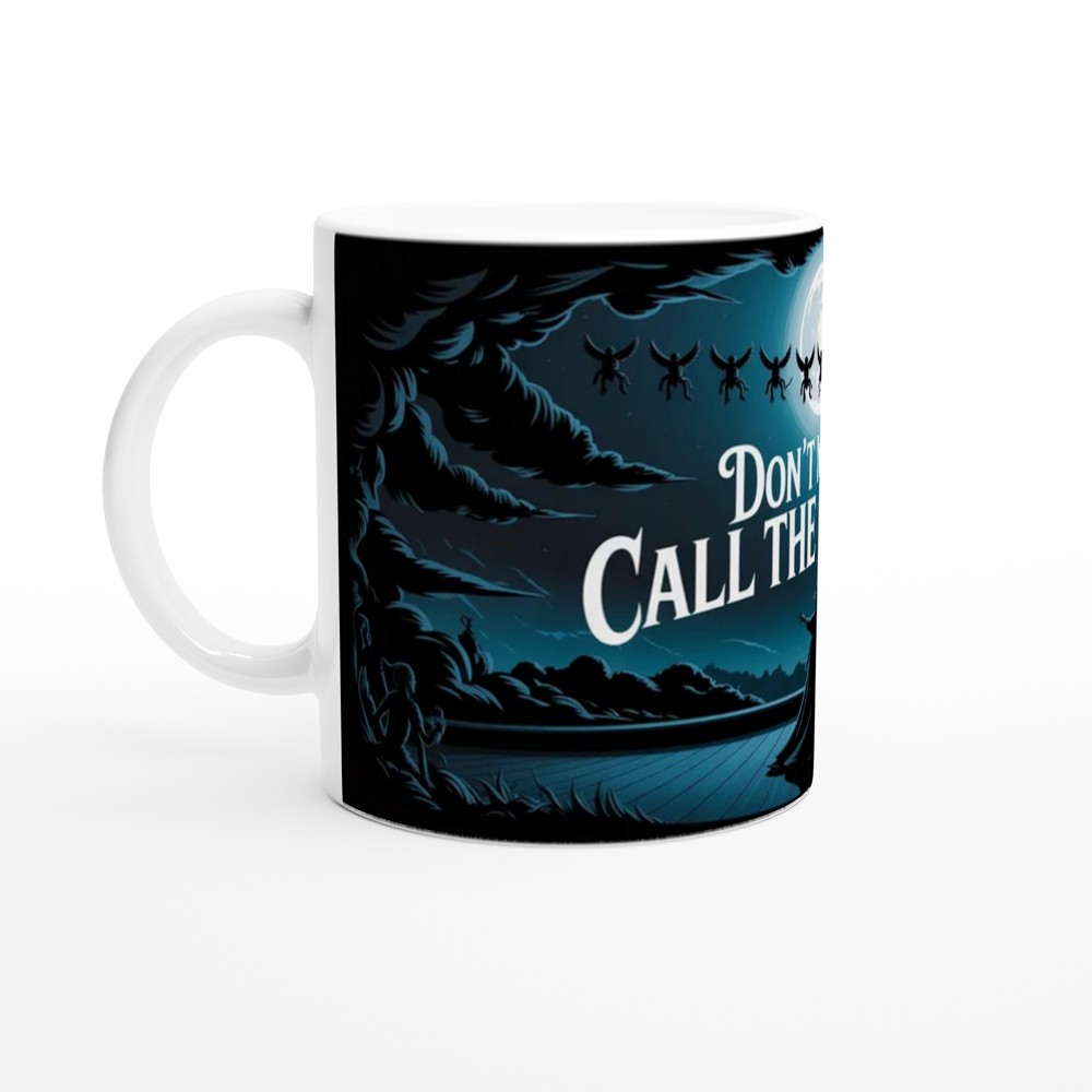 Wicked Winged Monkeys Mug | Musical Theatre Gift | West End Show Present | Silhouette Flying Monkey Mug — view 10