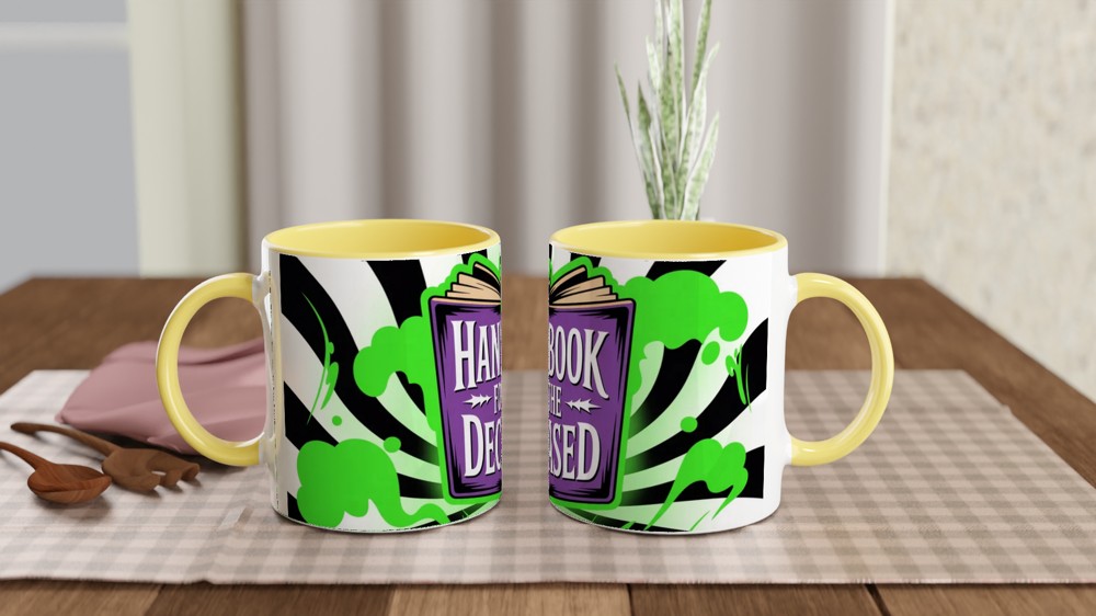 Beetlejuice Mug | Handbook For The Deceased | Musical Theatre Gift | Gothic Book Design — view 8