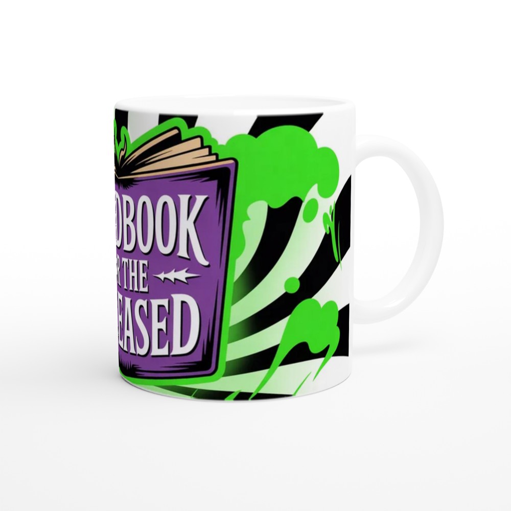 Beetlejuice Mug | Handbook For The Deceased | Musical Theatre Gift | Gothic Book Design — view 12