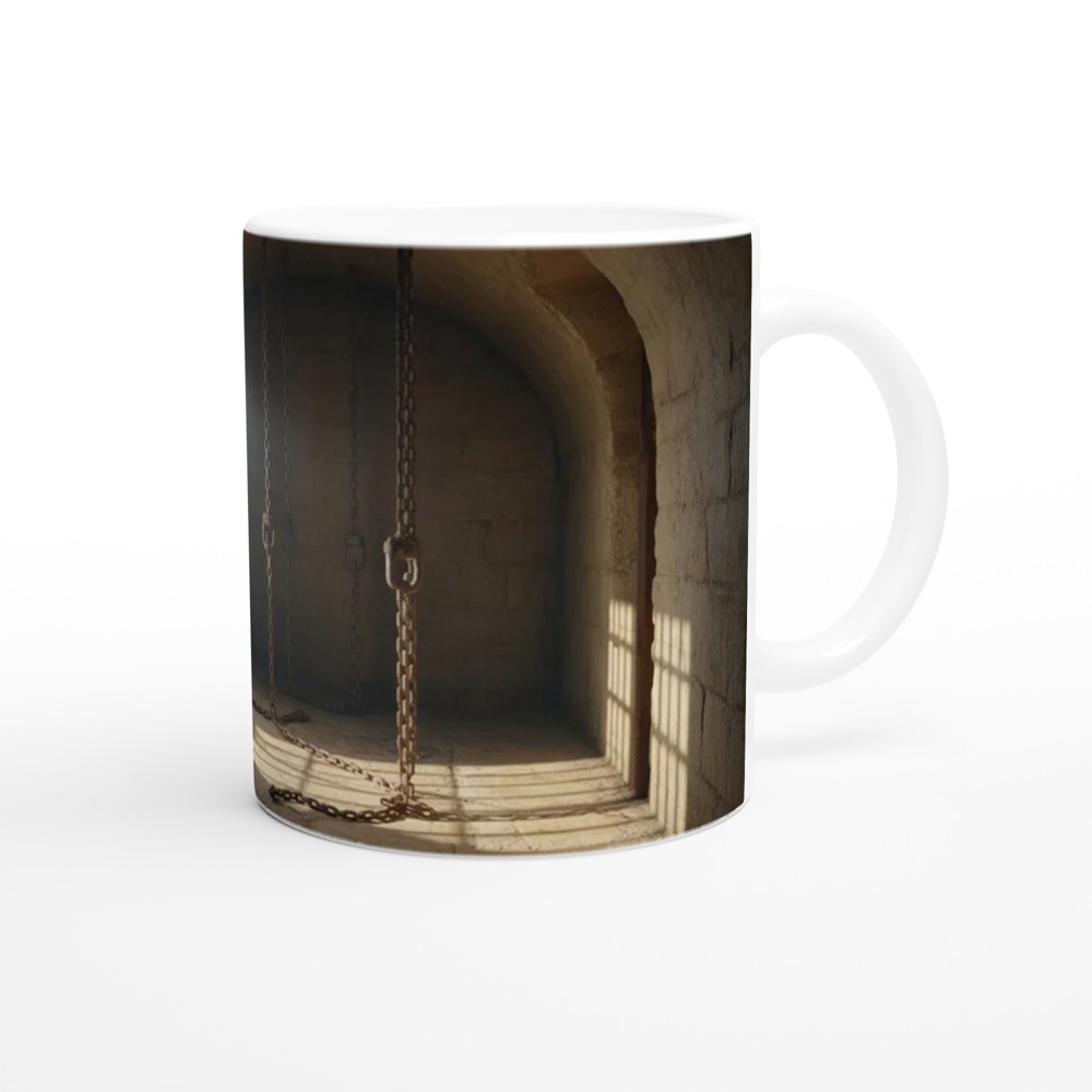 Les Miserables Mug | Prison Cell Scene Design | Musical Theatre Gift | Present for Theatre Lovers — view 12
