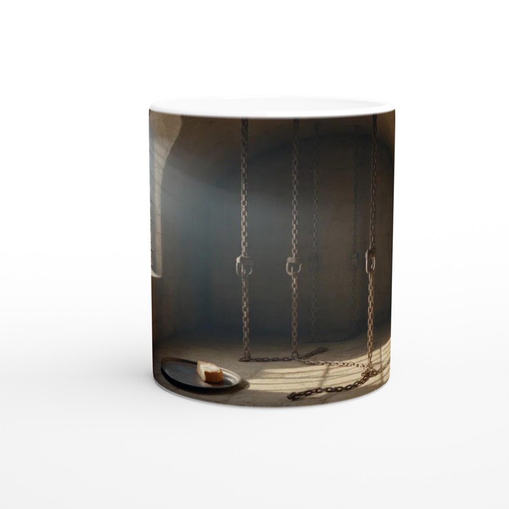 Les Miserables Mug | Prison Cell Scene Design | Musical Theatre Gift | Present for Theatre Lovers — view 11