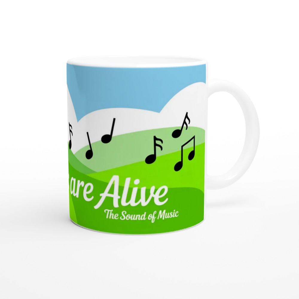 Sound of Music Mug | The Hills Are Alive Quote | Musical Theatre Gift | Theatre Lover Present — view 12