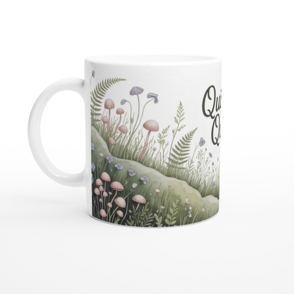 Quietly Queer Cottagecore Botanical Mug — view 10
