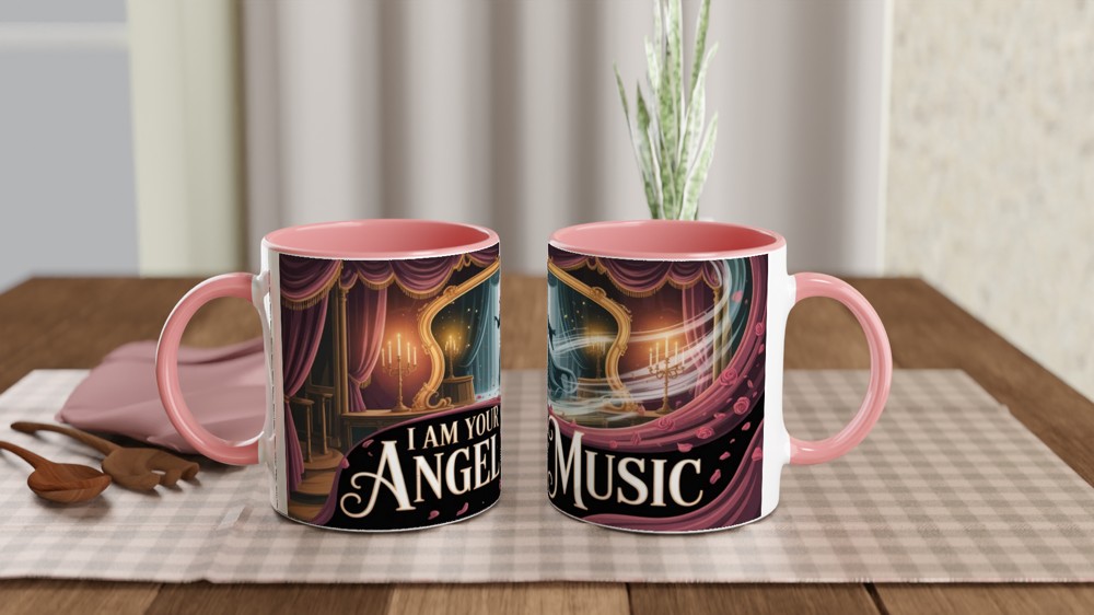 I Am Your Angel of Music Opera Theatre Mug — view 6