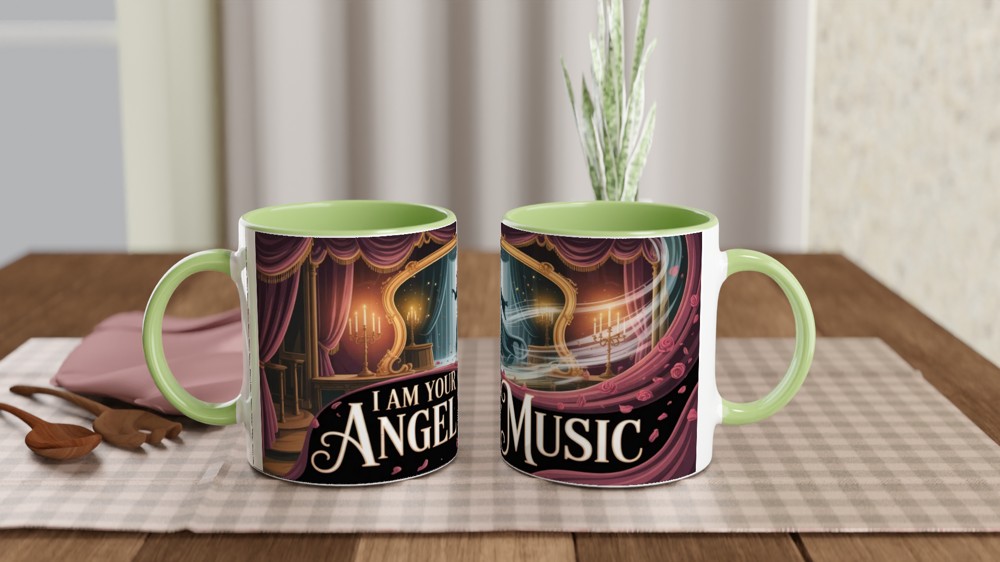 I Am Your Angel of Music Opera Theatre Mug — view 5