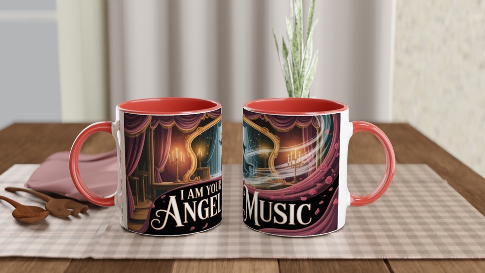 I Am Your Angel of Music Opera Theatre Mug — view 7