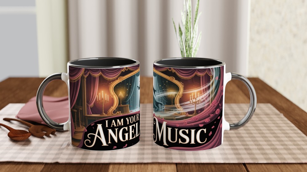 I Am Your Angel of Music Opera Theatre Mug — view 9