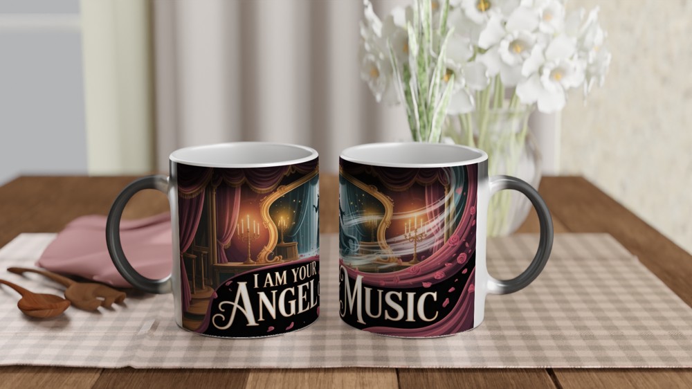 I Am Your Angel of Music Opera Theatre Mug — view 3
