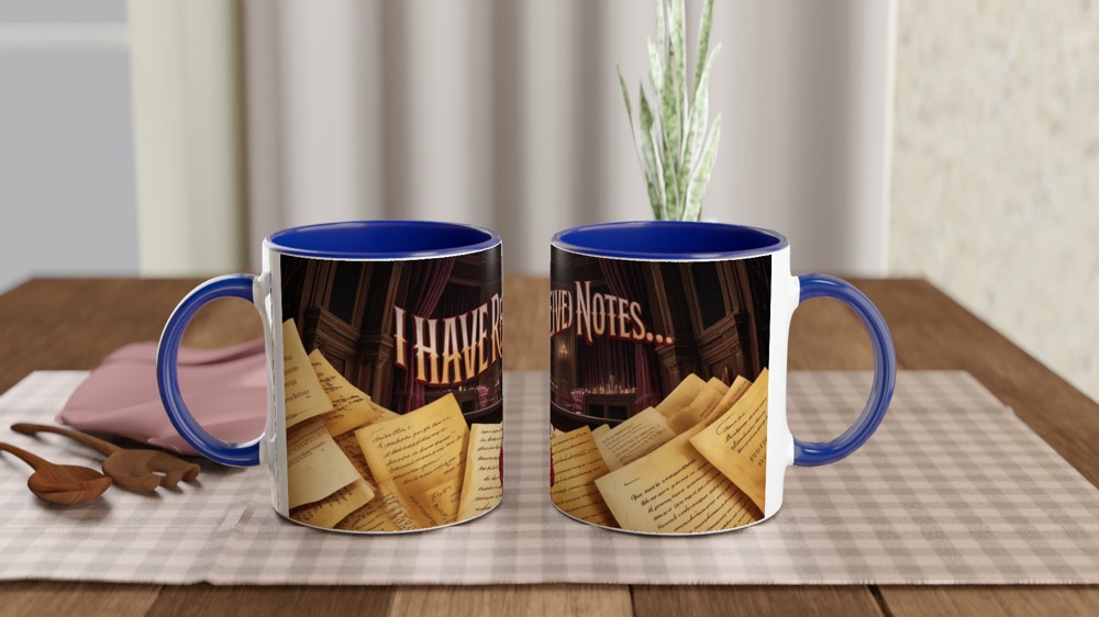 I Have Received Notes - Theatre Drama Mug — view 4