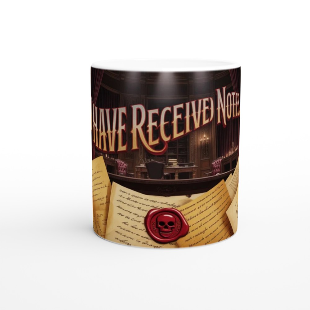 I Have Received Notes - Theatre Drama Mug — view 11