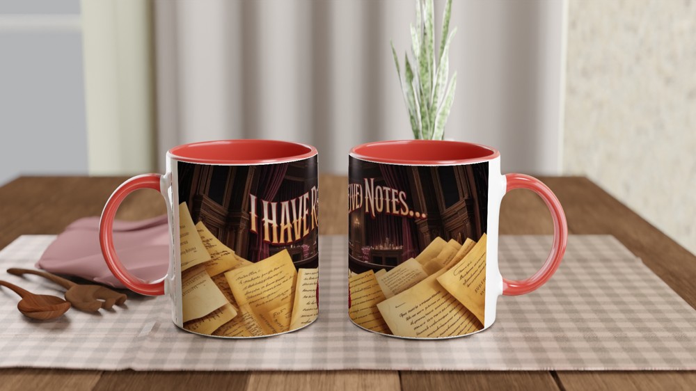 I Have Received Notes - Theatre Drama Mug — view 7