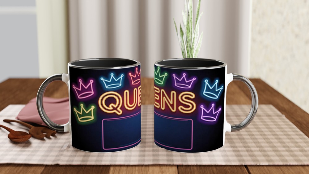 Six the Musical Mug | Six Neon Queens Design | Musical Theatre Gift | Theatre Lover Present — view 9