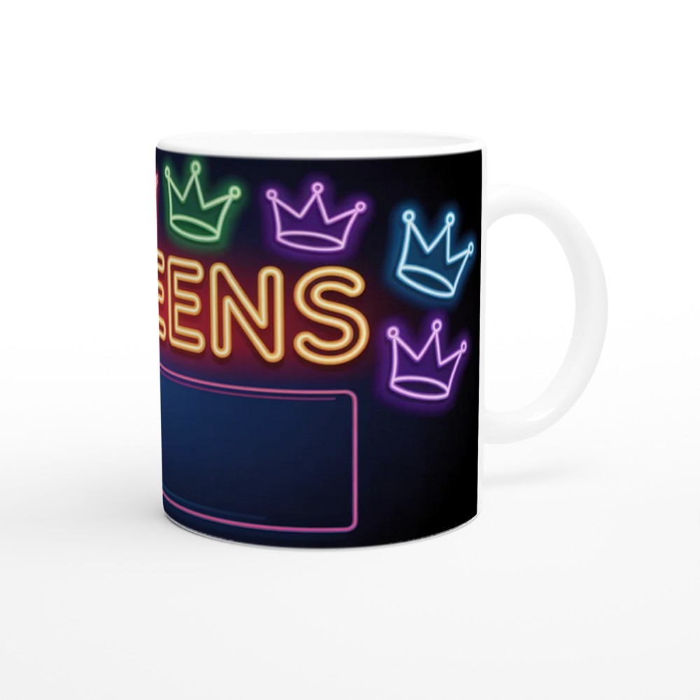 Six the Musical Mug | Six Neon Queens Design | Musical Theatre Gift | Theatre Lover Present — view 12