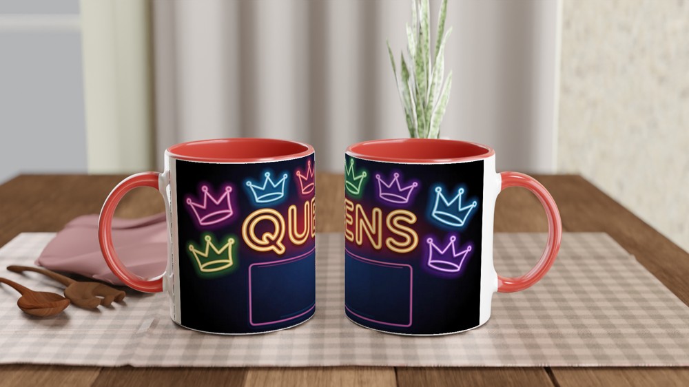 Six the Musical Mug | Six Neon Queens Design | Musical Theatre Gift | Theatre Lover Present — view 7