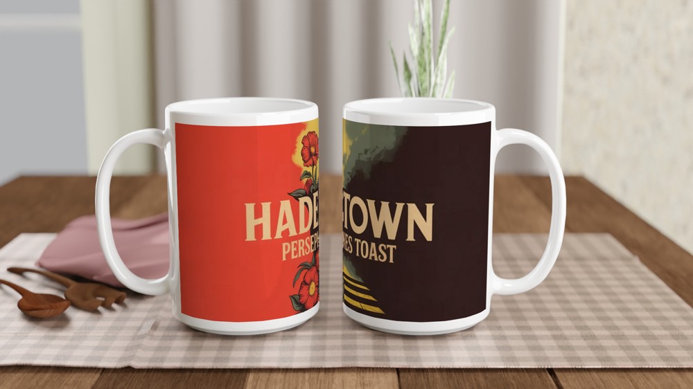 Hadestown Mug | Persephone's Toast Quote | Musical Theatre Gift | West End Theatre Lover Present | Best Friend Birthday Gift — view 2