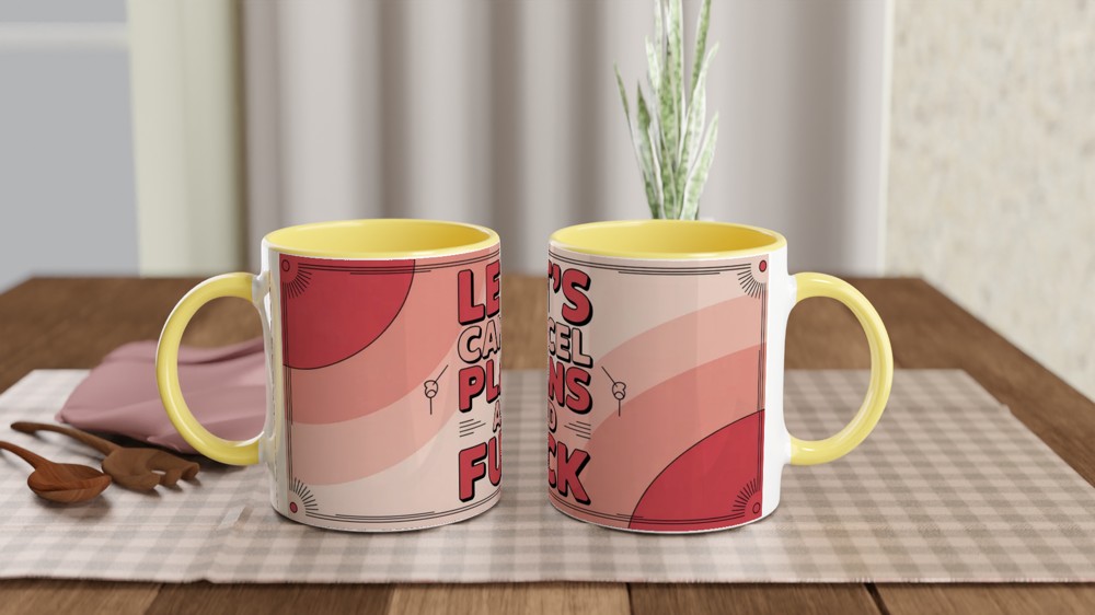 Let's Cancel Plans And Fuck - Funny Adult Mug — view 8