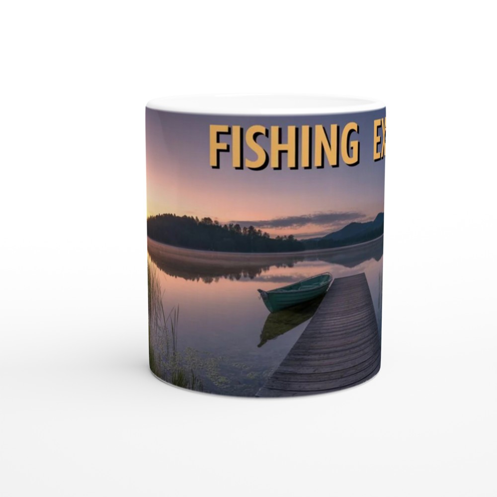 Fishing Excuses - Scenic Lake Sunset Mug — view 11